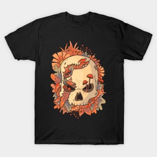 Fierce autumn skull T-Shirt